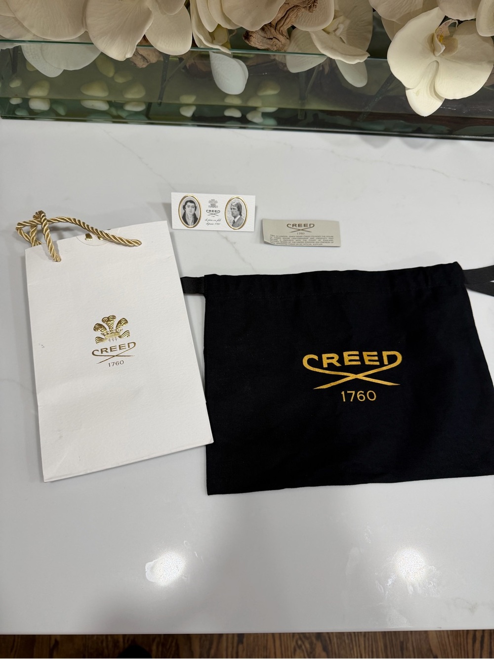 Creed 1760 Dustbag & Shopping Bag Set